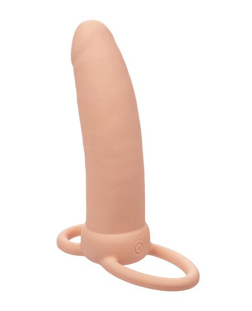 image of product,Performance Maxx Rechargeable Thick Dual Penetrator - Ivory - SEXYEONE