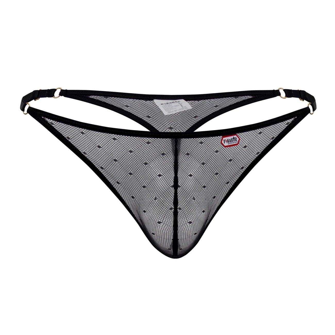 image of product,PIK 1094 Oomph Mesh Thongs - SEXYEONE