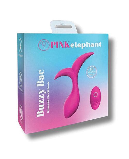 image of product,Pink Elephant Buzzy Bae Rechargeable Vibe w/Remote - SEXYEONE