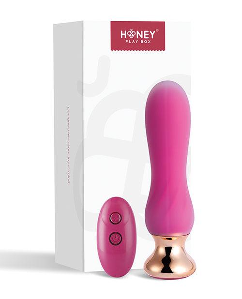 product image,Pink Holic Curved Remote Vibrating Anal Plug - SEXYEONE