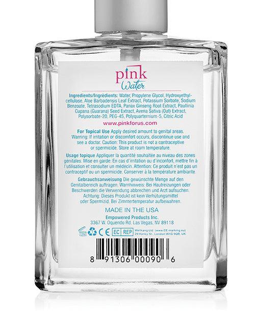 image of product,Pink Water Based Lubricant - 4 oz Bottle w/Pump - SEXYEONE