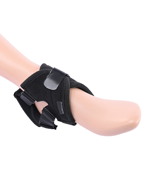 image of product,Pivot Flex Foot Strap-On - Black - SEXYEONE