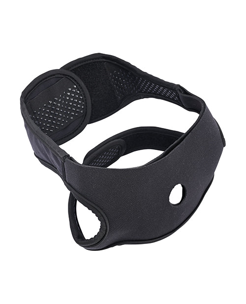 image of product,Pivot In Your Face Strap-On - Black - SEXYEONE