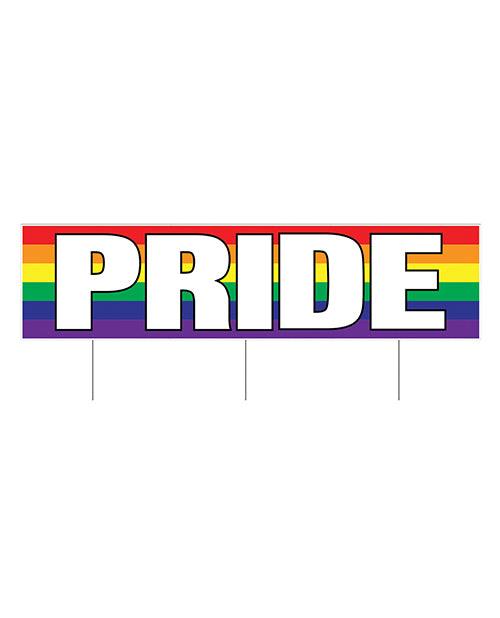 product image, Plastic Jumbo Pride Yard Sign - SEXYEONE