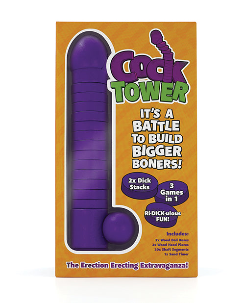 image of product,Play Wiv Me Cock Tower - Purple - SEXYEONE