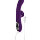 Playboy Pleasure Curlicue Rabbit Vibrator - Acai - SEXYEONE