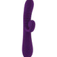 Playboy Pleasure Curlicue Rabbit Vibrator - Acai - SEXYEONE