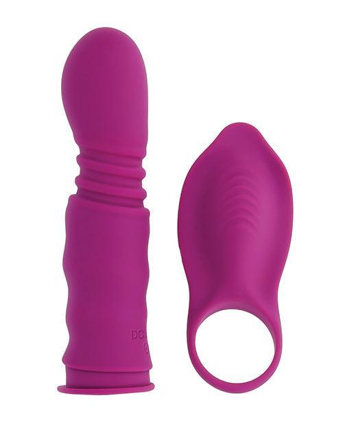 image of product,Playboy Pleasure Match Play Dual Vibrator - Fuchsia - SEXYEONE