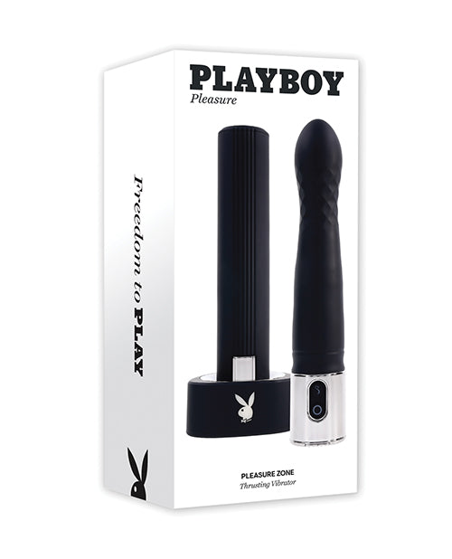 product image, Playboy Pleasure Pleasure Zone Vibrator - 2AM Black - SEXYEONE