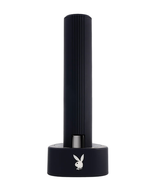 image of product,Playboy Pleasure Pleasure Zone Vibrator - 2AM Black - SEXYEONE