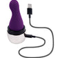 Playboy Pleasure The Jet Set Vibrator - Acai/Silver - SEXYEONE