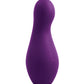 Playboy Pleasure The Jet Set Vibrator - Acai/Silver - SEXYEONE