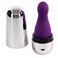 Playboy Pleasure The Jet Set Vibrator - Acai/Silver - SEXYEONE