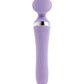 Playboy Pleasure Vibrato Wand Vibrator - Lilac - SEXYEONE