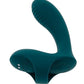 Playboy Pleasure Wrapped Around My Finger Multi Play Vibrator - Dark Teal - SEXYEONE