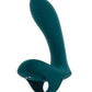 Playboy Pleasure Wrapped Around My Finger Multi Play Vibrator - Dark Teal - SEXYEONE