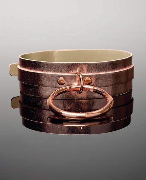 product image, Pleasure Collection Adjustable Collar - Rose Gold - SEXYEONE