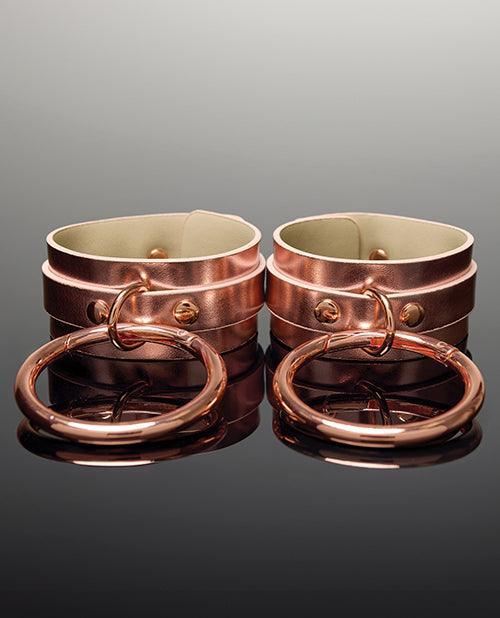 product image, Pleasure Collection Adjustable Handcuffs - Rose Gold - SEXYEONE