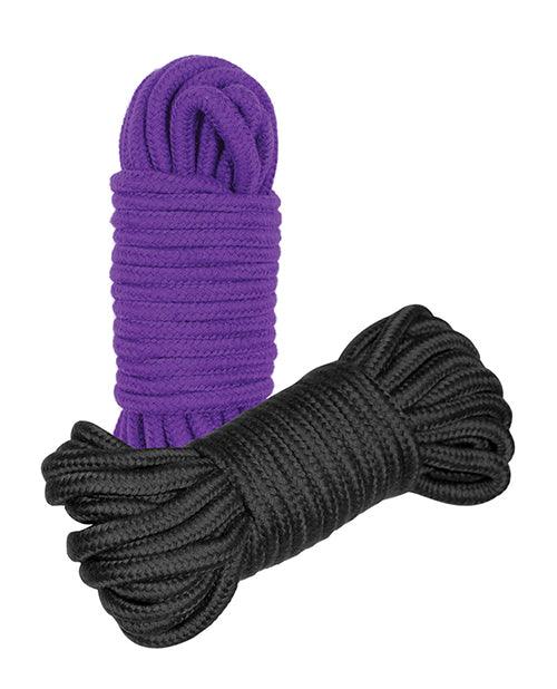 image of product,Plesur Cotton Shibari Bondage Rope 2 Pack - SEXYEONE