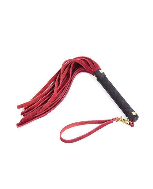 image of product,Plesur Mini Leather Flogger - SEXYEONE