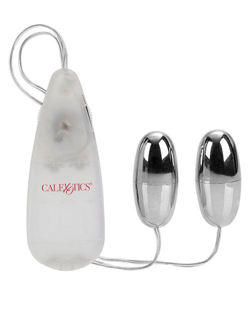 image of product,Pocket Exotics Double Silver Bullets - SEXYEONE