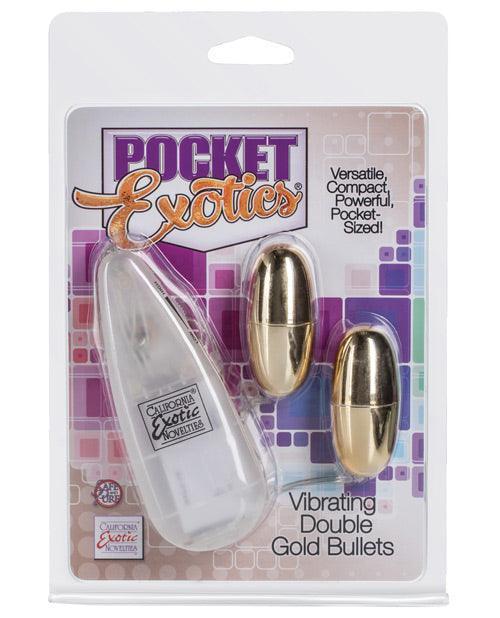 image of product,Pocket Exotics Double Silver Bullets - SEXYEONE