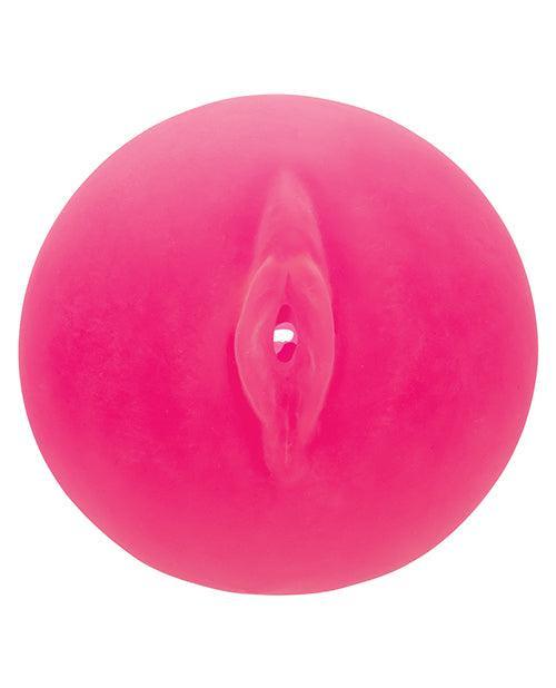 image of product,Pop Sock! Pussy & Ass Ball Masturbator - Pink - SEXYEONE