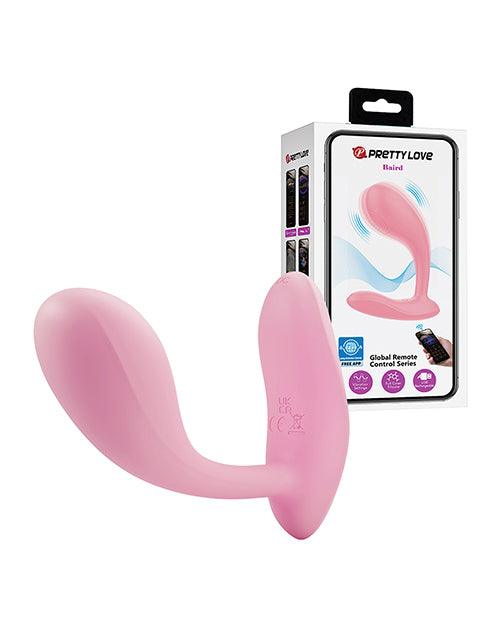 product image, Pretty Love Baird App-Enabled Vibrating Butt Plug - Hot Pink - SEXYEONE