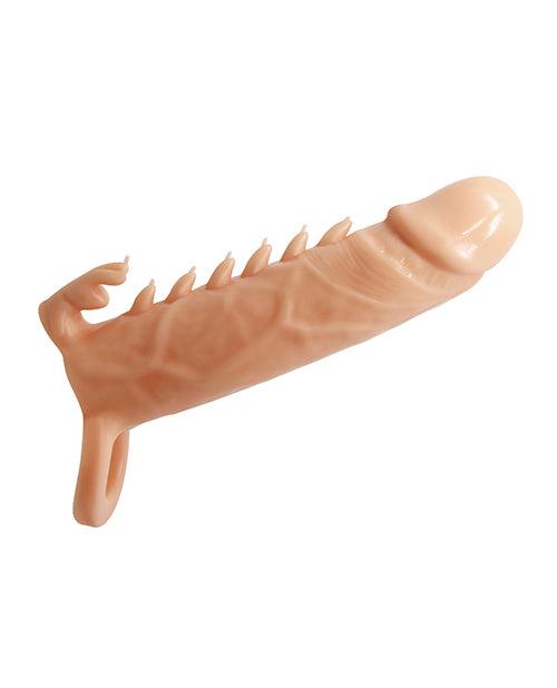 product image,Pretty Love Emmitt 6.3" Penis Sleeve - Ivory - SEXYEONE