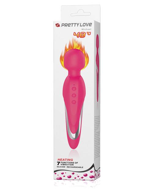 product image, Pretty Love Michael Heating Body Wand - Pink - SEXYEONE