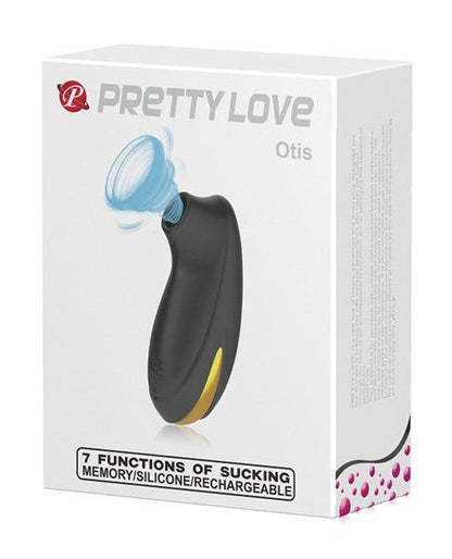 Pretty Love Otis Sucker - 7 Function Black & Gold - SEXYEONE