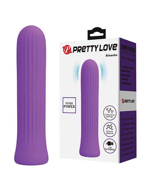 product image, Pretty Love Super Power Blanche Bullet - Purple - SEXYEONE