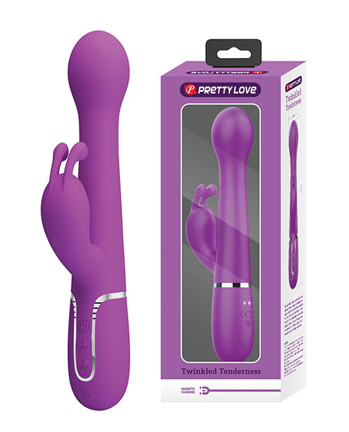 product image, Pretty Love Twinkled Tenderness Dejon Thrusting Rabbit - Fuchsia - SEXYEONE