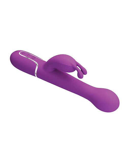 image of product,Pretty Love Twinkled Tenderness Dejon Thrusting Rabbit - Fuchsia - SEXYEONE