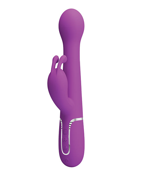 image of product,Pretty Love Twinkled Tenderness Dejon Thrusting Rabbit - Fuchsia - SEXYEONE