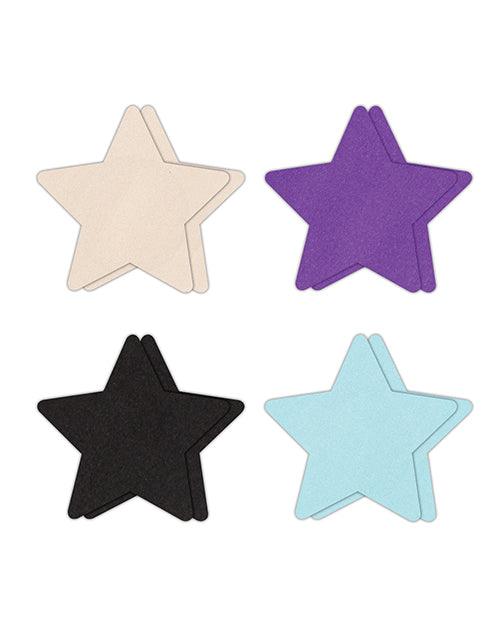 image of product,Pretty Pasties Star I Assorted - 4 Pair - SEXYEONE