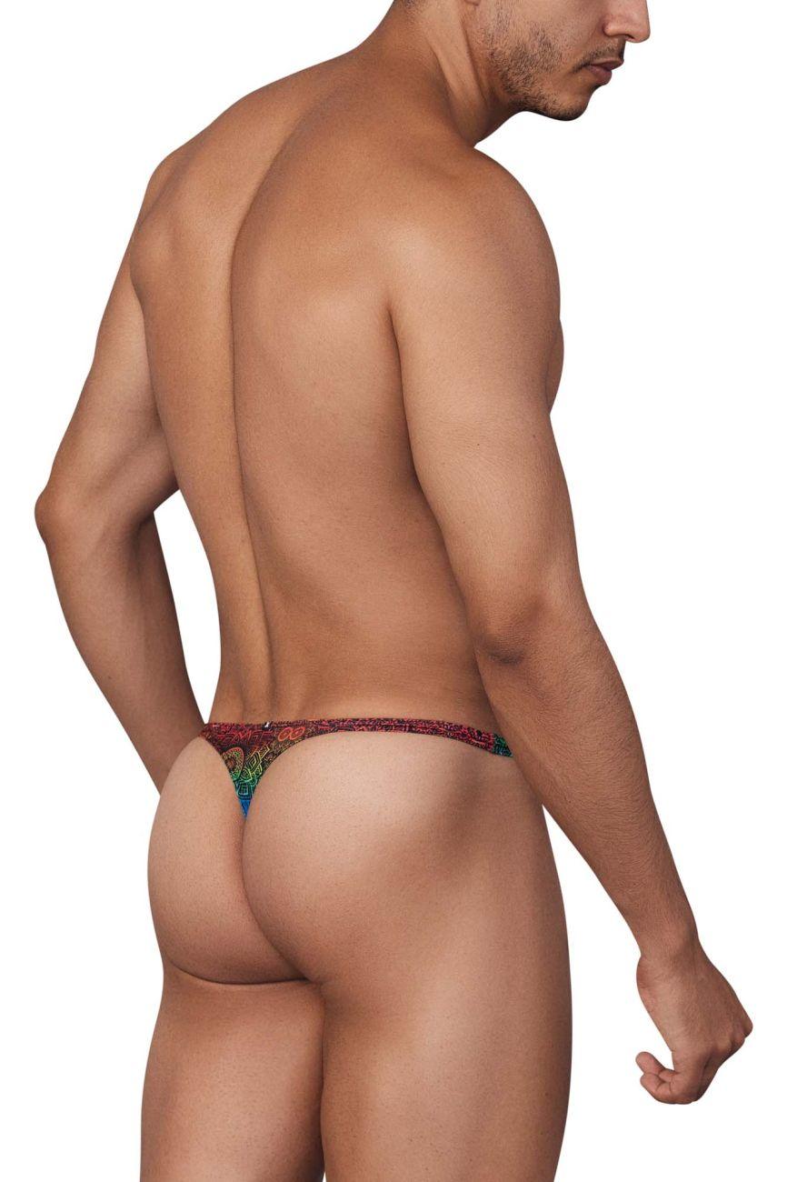 image of product,Printed Microfiber Thongs - SEXYEONE
