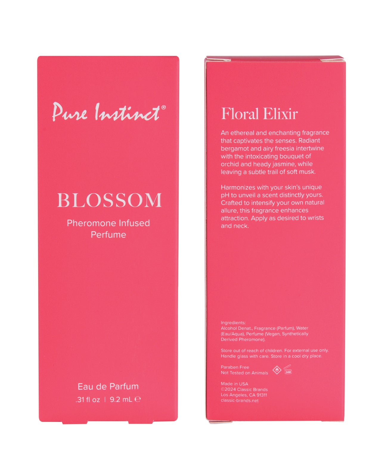 image of product,Pure Instinct Pheromone Perfume Blossom - 9.2 ml Spray - SEXYEONE