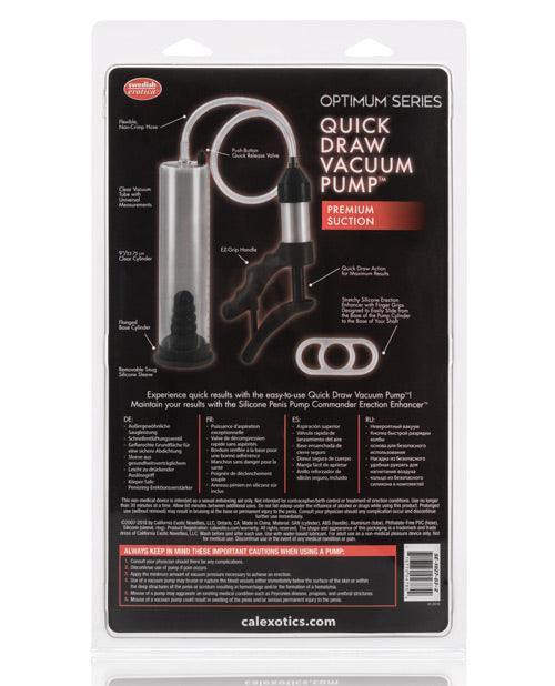 image of product,Quick Draw Vacuum Pump - Clear - SEXYEONE