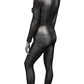 Radiance Crotchless Full Body Suit Black O/s - SEXYEONE