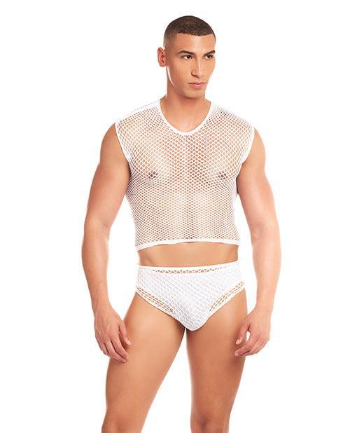 image of product,Rainbow Party Net Flex Large Mesh 3 pc Set - SEXYEONE