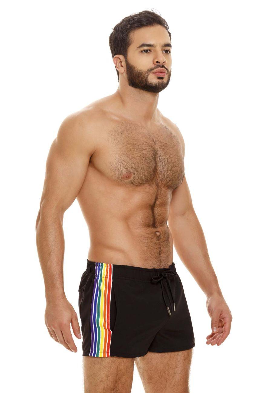 image of product,Rainbow Swim Trunks - SEXYEONE