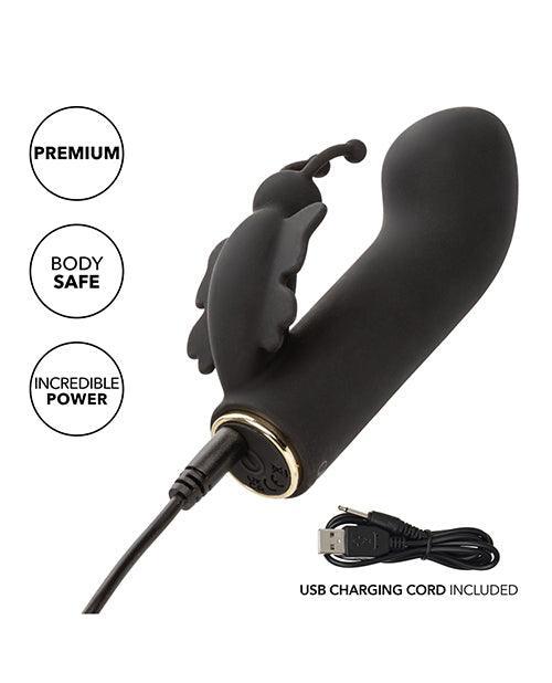 image of product,Raven Butterfly G-Spot Vibrator - Black - SEXYEONE