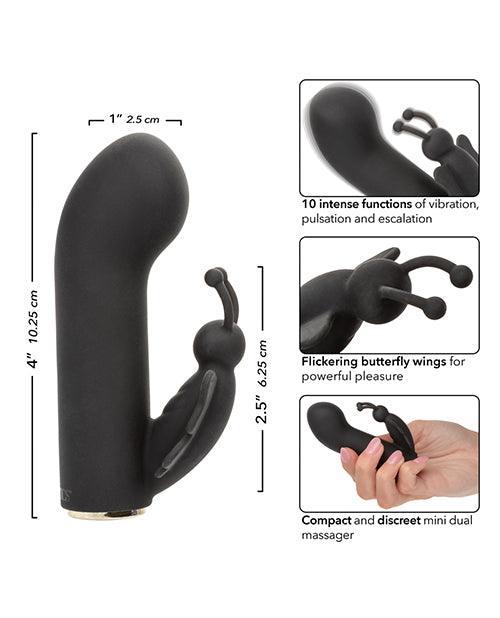 image of product,Raven Butterfly G-Spot Vibrator - Black - SEXYEONE