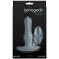 Renegade Gemini Anal Plug Vibrator w/Remote - Gray - SEXYEONE