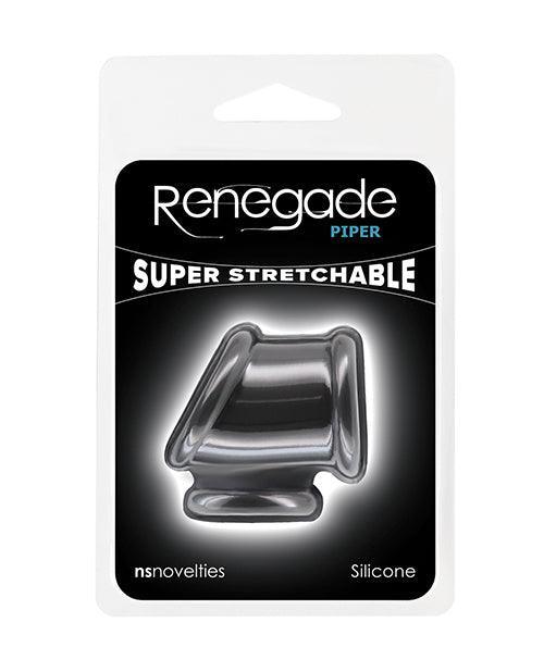 product image, Renegade Piper Cock & Balls Ring - Black - SEXYEONE