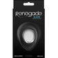 Renegade Slider Vibrating Cock Ring - Black - SEXYEONE