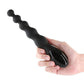 Renegade Virtua Digital Beaded Anal Vibrator - Black - SEXYEONE