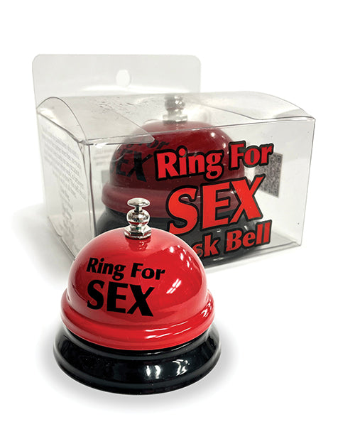 product image, Ring the Bell for Sex Desk Bell - Red/Black - SEXYEONE