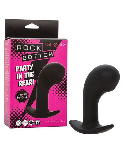 Rock Bottom Curved Prostate Probe - Black - SEXYEONE